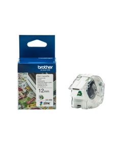 Brother - CZ1002 papírová páska (plnobarevná, bez inkoustová, šíře 12 mm), délka 5m