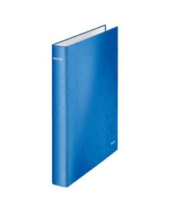4kroužkový pořadač Leitz WOW - A4, 4 cm, modrý