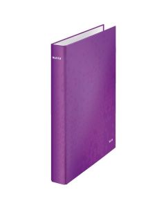 4kroužkový pořadač Leitz WOW - A4, 4 cm, purpurový