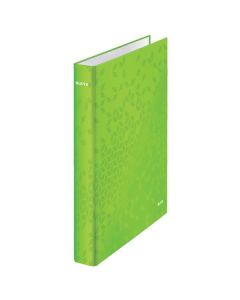 4kroužkový pořadač Leitz WOW - A4, 4 cm, zelený