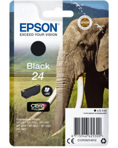 EPSON cartridge T2421 black (slon)