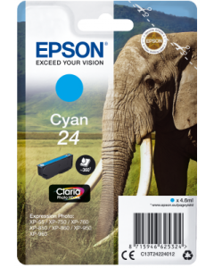 EPSON cartridge T2422 cyan (slon)