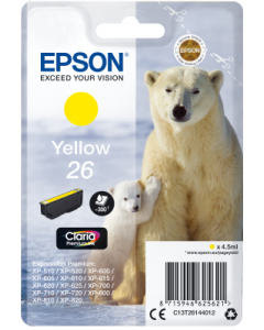 EPSON cartridge T2614 yellow (lední medvěd)