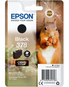 EPSON cartridge T3781 black (veverka)