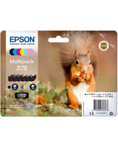 EPSON cartridge T3788 (black/cyan/light cyan/yellow/magenta/light magenta) multipack (veverka)