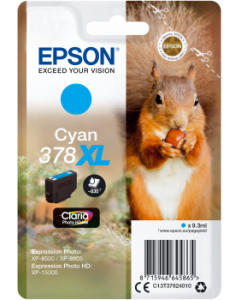 EPSON cartridge T3792 cyan (veverka)