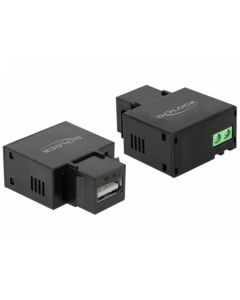 Delock Keystone Modul mit USB Typ-A Ladebuchse 1 A černá