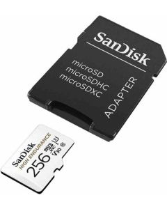 SanDisk High Endurance microSDHC 256GB + adaptér 