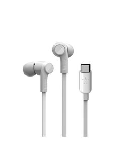 Belkin SOUNDFORM™ Sluchátka s USB-C konektorem - bílá