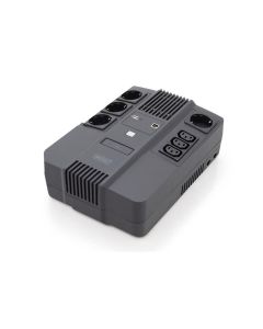 DIGITUS UPS vše-v-jednom, 600VA/360W,LED 12V/7Ah x1, 4xCEE 7/7,3x IEC C13, USB, RJ45