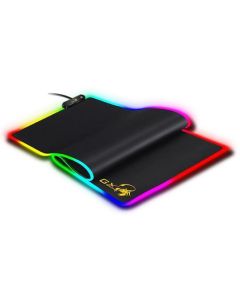GENIUS GX GAMING GX-Pad 800S RGB podsvícená podložka pod myš 800x300x3mm, černo-červená