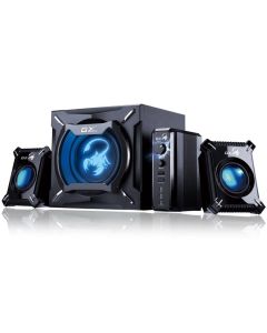 GENIUS repro GX GAMING SW-G2.1 2000 v2, Reproduktory, herní, 2.1, 45W, černé, v2