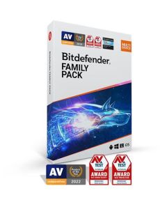 Bitdefender Family pack pro domácnost (15 zařízení) na 3 roky
