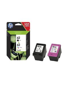 HP Ink Cartridge 62/Black/Color/200/165 stran/2-Pack
