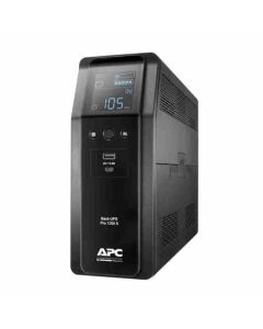 APC Back UPS Pro BR 1200VA(720W), sinusoida, 8 zásuvek, AVR, LCD rozhraní