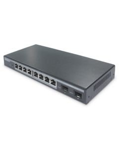 DIGITUS Professional L2 managed 8-Port Gigabit PoE Switch + 2 SFP