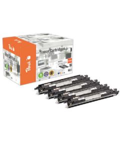 PEACH kompatibilní toner HP No 130A MultiPack, bk, c, m, y