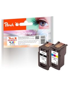 PEACH kompatibilní cartridge Canon PG-510 / CL-511 MultiPack, black, color