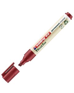 Permanentní popisovač Edding Ecoline 22, červený