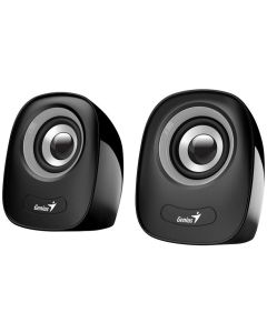 Genius repro SP-Q160, přenosné repro,  2.0, 6W, USB napájení, 3,5mm jack, černo-šedé