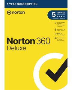NORTON 360 DELUXE 50GB +VPN 1 uživatel pro 5 zařízení na 1rok