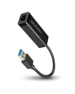 AXAGON ADE-SR, USB3.0 Type-A - externí Gigabit Ethernet adaptér, auto install
