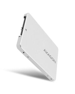 AXAGON RSS-M2SD, SATA - M.2 SATA SSD, interní 2.5" ALU box