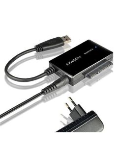 AXAGON ADSA-FP3, USB3.0 - SATA 6G HDD FASTport3 adaptér, vč. napáječe