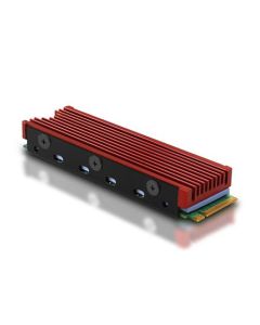 AXAGON CLR-M2, hliníkový pasívní chladič pro M.2 2280 SSD