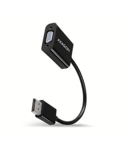 AXAGON RVD-VGN, DisplayPort -> VGA AKTIVNÍ redukce / adaptér, FullHD, 1920*1200