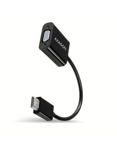 AXAGON RVH-VGN, HDMI -> VGA AKTIVNÍ redukce / adaptér, FullHD, 1920*1200