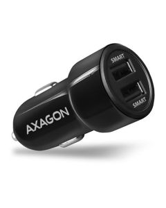 AXAGON PWC-5V5, SMART nabíječka do auta, 2x port 5V-2.4A + 2.4A, 24W
