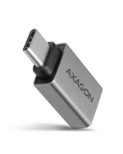 AXAGON RUCM-AFA, redukce USB-C (M) -> USB-A (F), USB 3.2 Gen 2, 3A, ALU