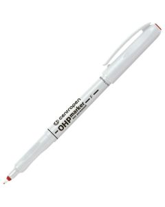 Popisovač na fólie Centropen 2646, červený