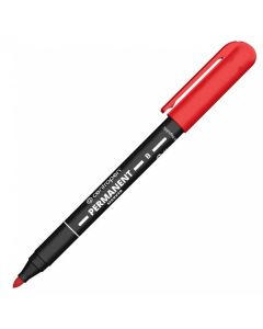 Permanentní popisovač Centropen 2836, červený