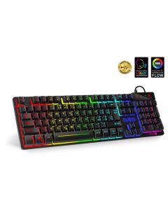 CONNECT IT NEO klávesnice pro hráče (CZ+SK verze), RGB podsvícení, reaguje na zvuk