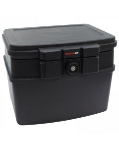 Ohnivzdorný FIRE  Data box 3 - na klíč, černý