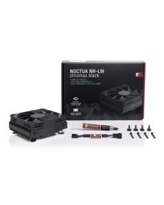 Noctua NH-L9i chromax.black, Intel LGA1150, LGA1151, LGA1155, LGA1156, AMD AM4 with NM-AM4-L9aL9i