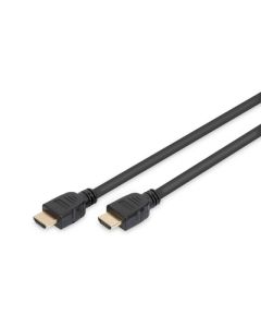 Digitus připojovací kabel HDMI 2.1 Ultra High Speed, typ A M / M, 2,0 m, s Ethernetem, UHD 8K 60p, zlacené konektory