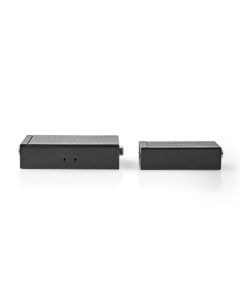 Nedis CREP5930BK - VGA a Audio Extendér | Až 300 m | přes Cat 5e Cat 6 | Vysílač a Přijímač