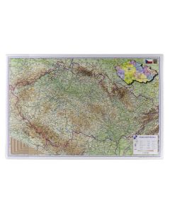 Podložka na stůl - mapa ČR