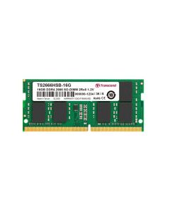 Transcend paměť 16GB SODIMM DDR4 2666 2Rx8 1Gx8 CL19 1.2V