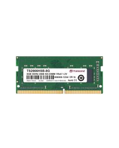 Transcend paměť 8GB SODIMM DDR4 2666 1Rx8 1Gx8 CL19 1.2V