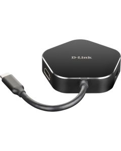 D-Link 4-in-1 USB-C Hub with HDMI and Power Delivery