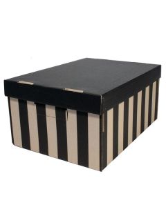 Úložná krabice BIG BOX s víkem 28x18x37 cm, 2 ks