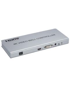 PremiumCord HDMI 1 vstup - 4 výstupy, Video Wall controller