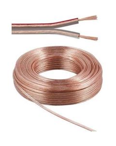 PremiumCord Kabely na propojení reprosoustav 100% CU med 2x1,5mm 10m