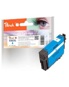 PEACH kompatibilní cartridge Epson T02W2, No 502XL azurová, 8ml