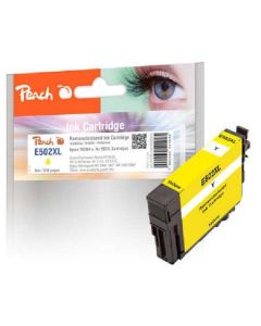 PEACH kompatibilní cartridge Epson T02W4, No 502XL žlutá, 8ml