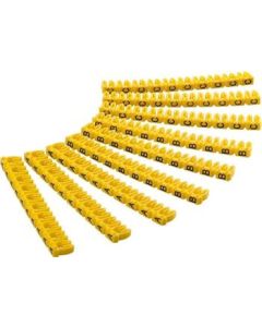 goobay Označovací klipy na kabel do průměru 6mm, písmena A,B,C
